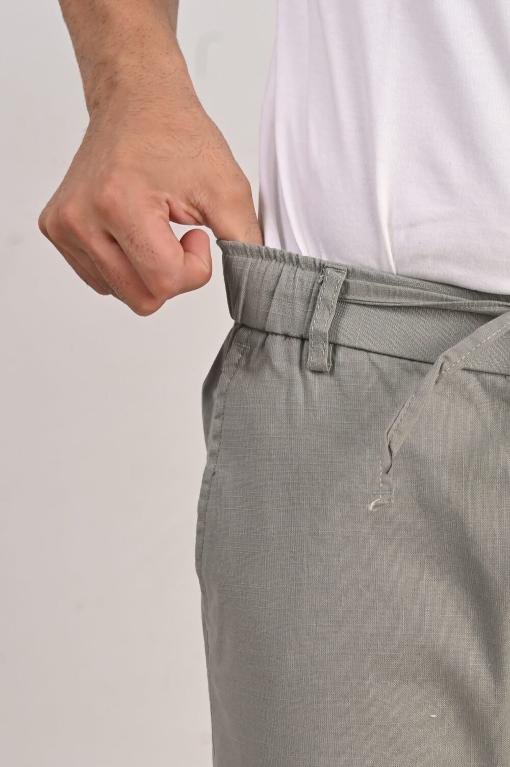 Fhuzana Relaxed Fit Drawstring Trousers