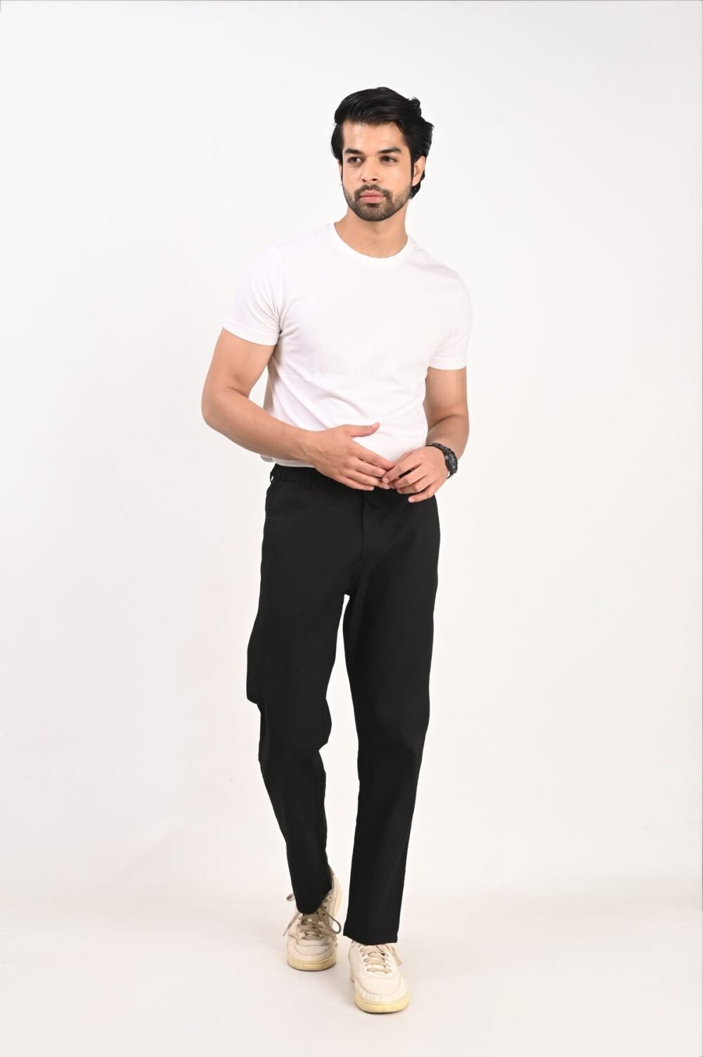 Fhuzana Relaxed Fit Drawstring Trousers
