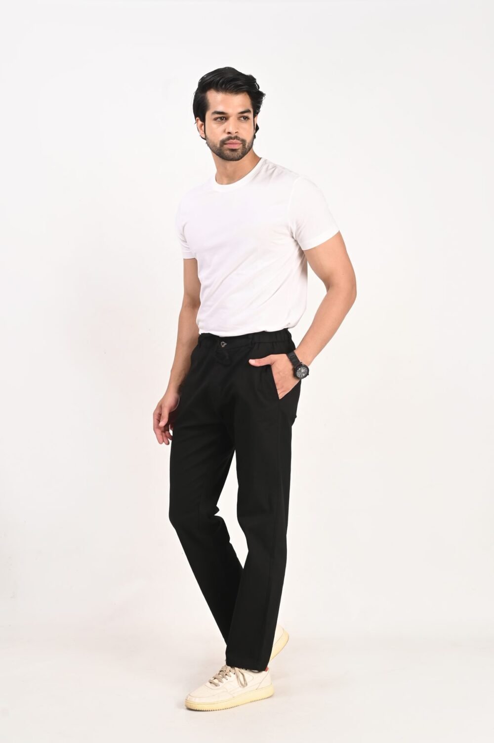 Fhuzana Relaxed Fit Drawstring Trousers