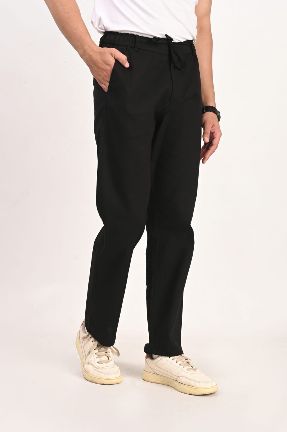 Fhuzana Relaxed Fit Drawstring Trousers