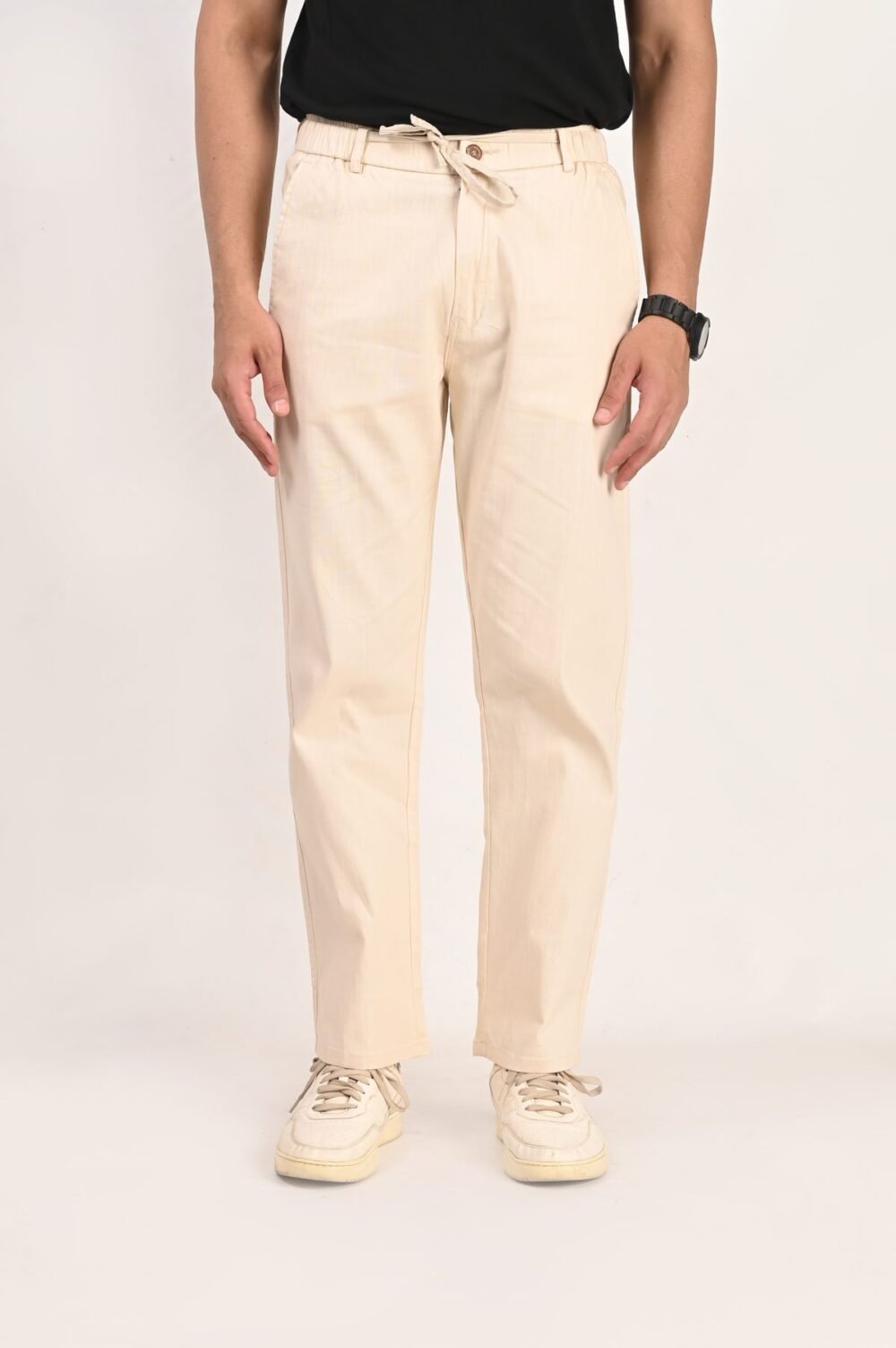 Fhuzana Relaxed Fit Drawstring Trousers