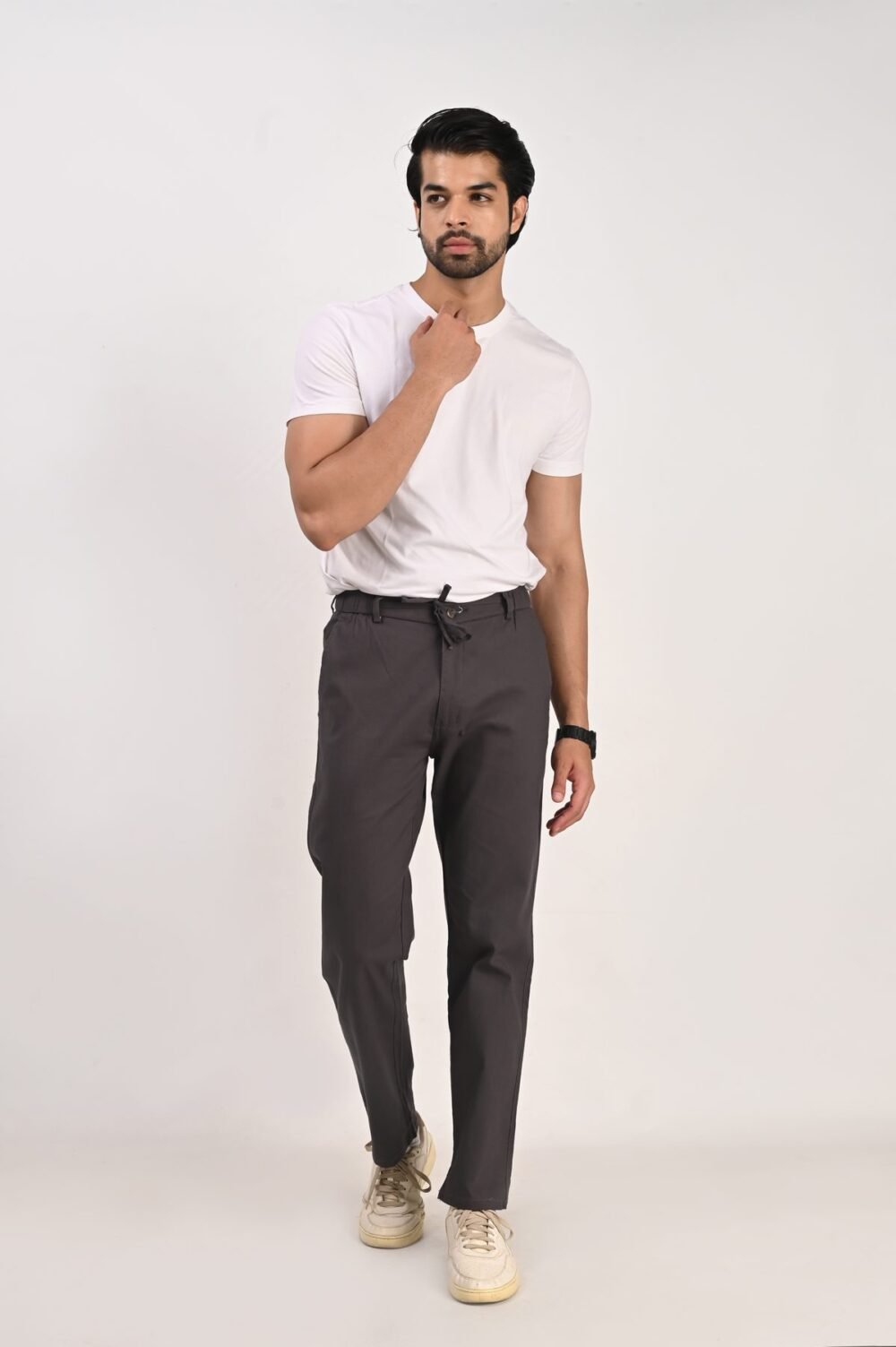 Fhuzana Relaxed Fit Drawstring Trousers