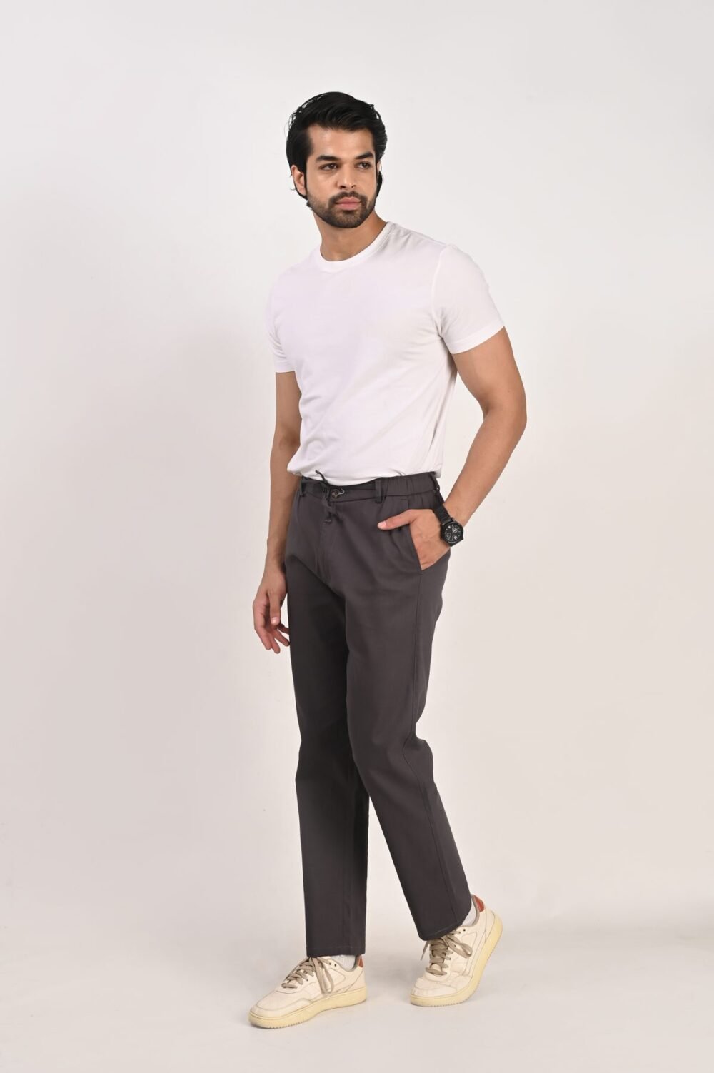 Fhuzana Relaxed Fit Drawstring Trousers