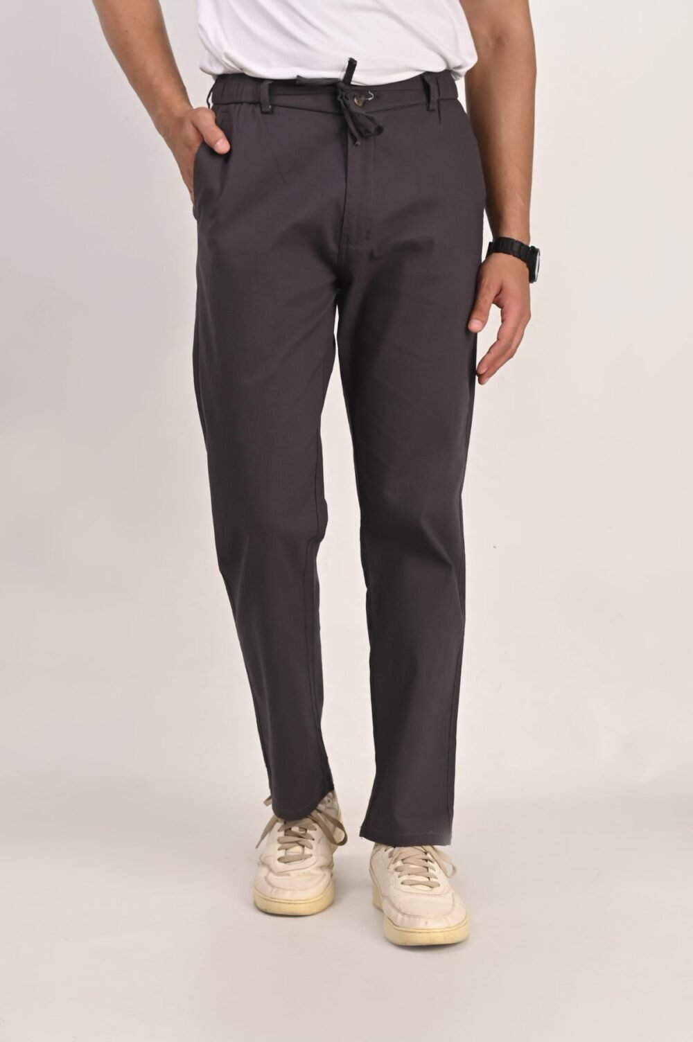 Fhuzana Relaxed Fit Drawstring Trousers