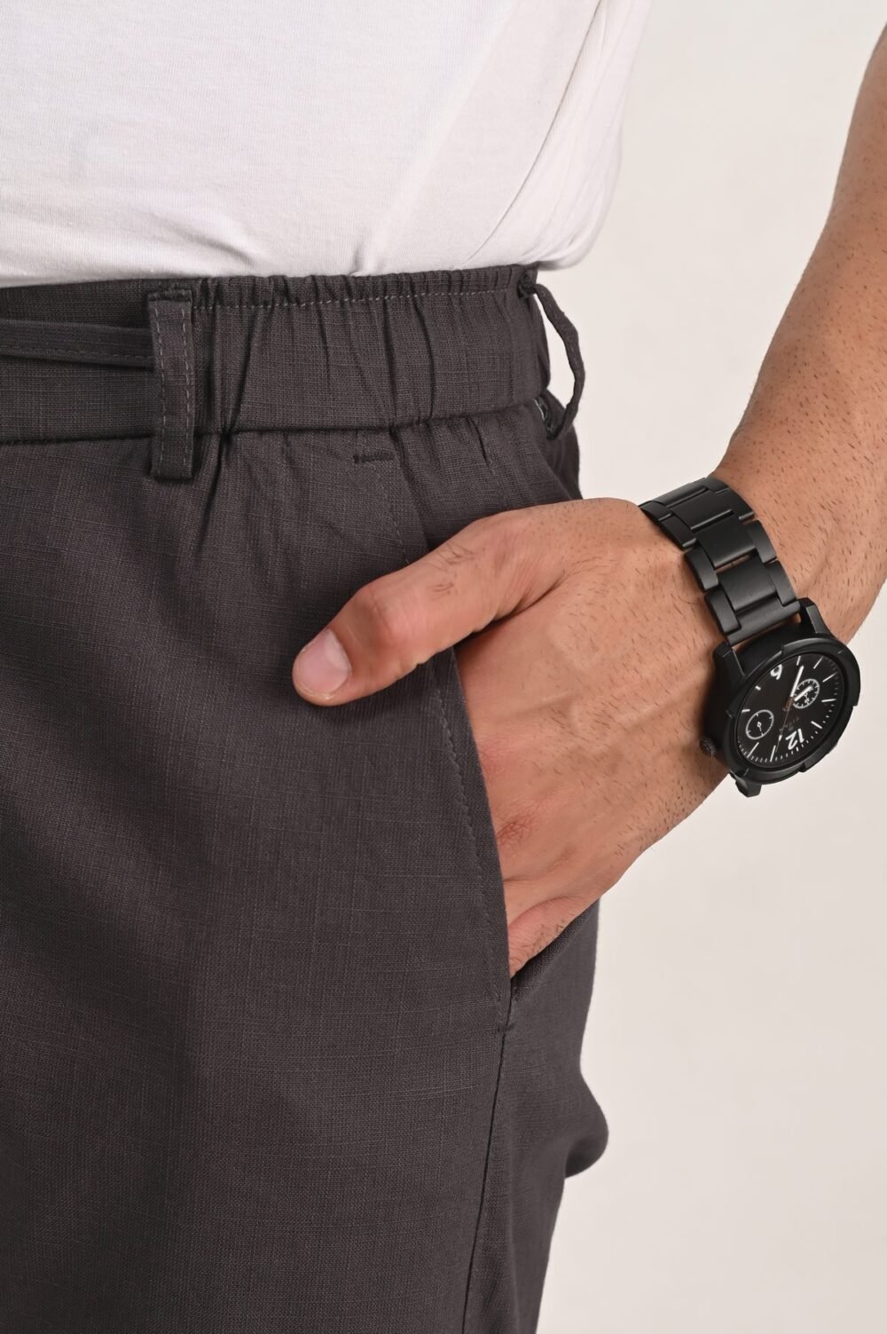 Fhuzana Relaxed Fit Drawstring Trousers