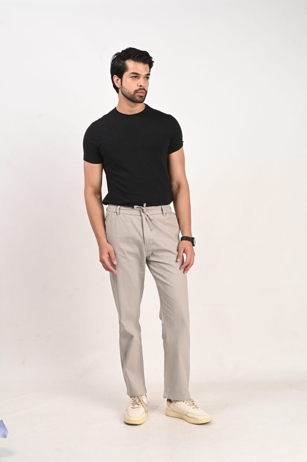 Fhuzana Relaxed Fit Drawstring Trousers
