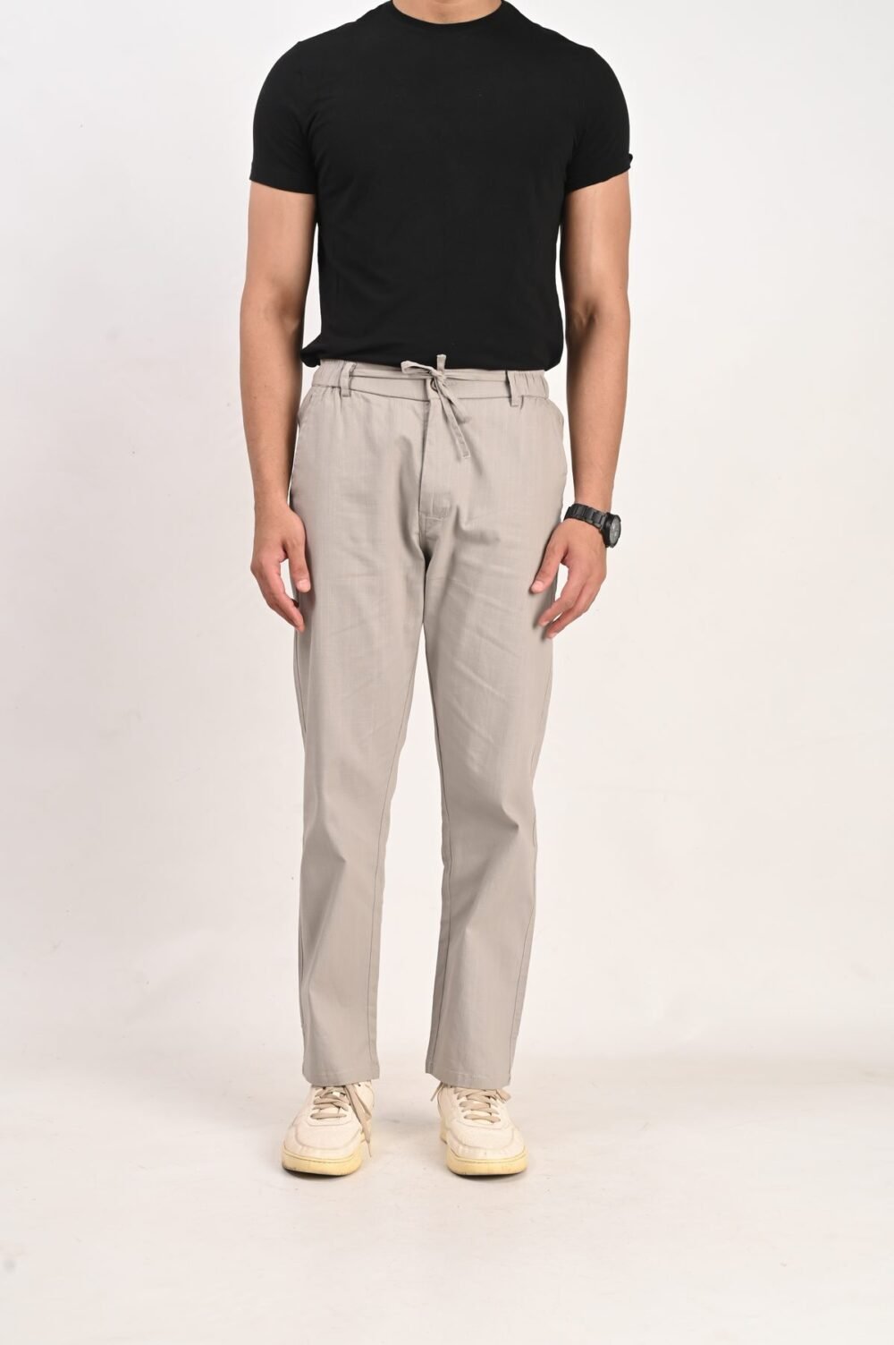 Fhuzana Relaxed Fit Drawstring Trousers