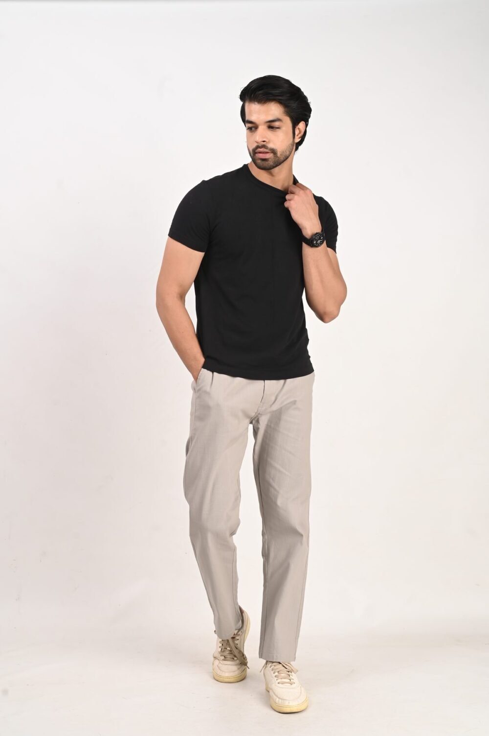 Fhuzana Relaxed Fit Drawstring Trousers