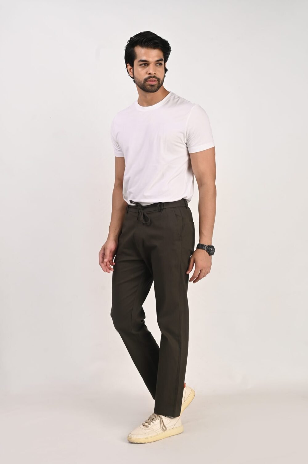 Fhuzana Relaxed Fit Drawstring Trousers
