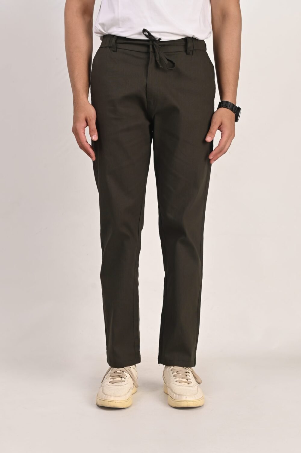 Fhuzana Relaxed Fit Drawstring Trousers