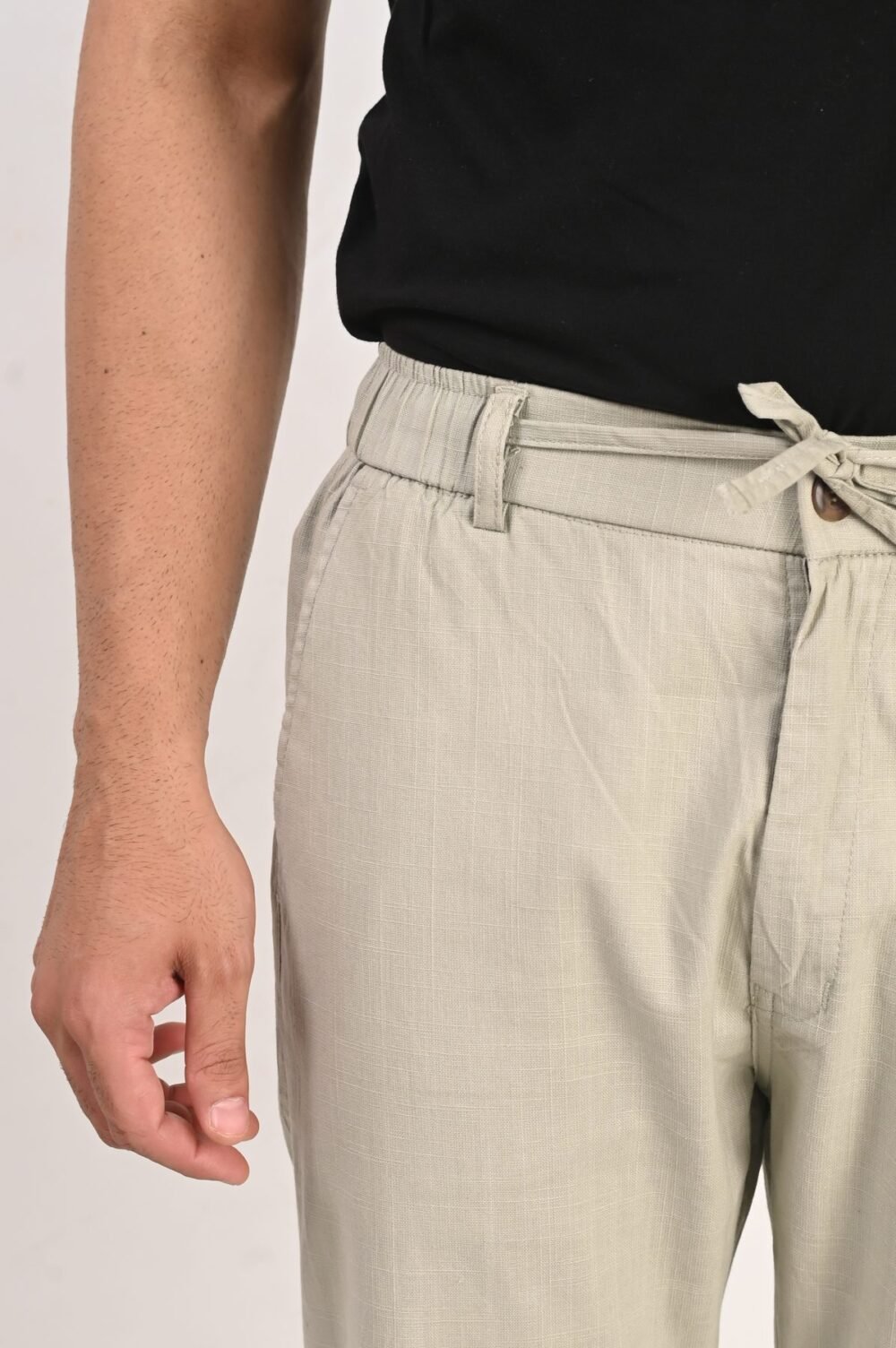 Fhuzana Relaxed Fit Drawstring Trousers
