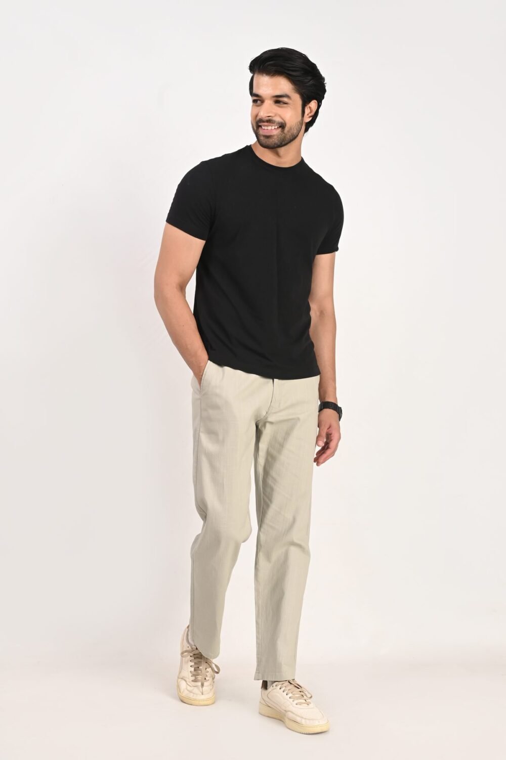 Fhuzana Relaxed Fit Drawstring Trousers